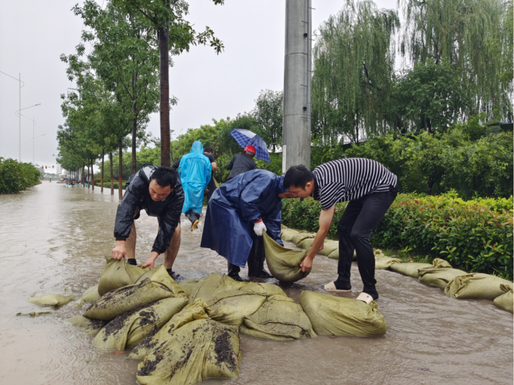 中原工業(yè)設(shè)計(jì)城丨防汛工作不松懈，招商活動(dòng)不停歇