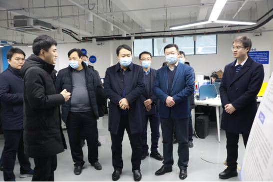 河南省科學(xué)院副院長高正龍一行到訪設(shè)計(jì)城參觀指導(dǎo)
