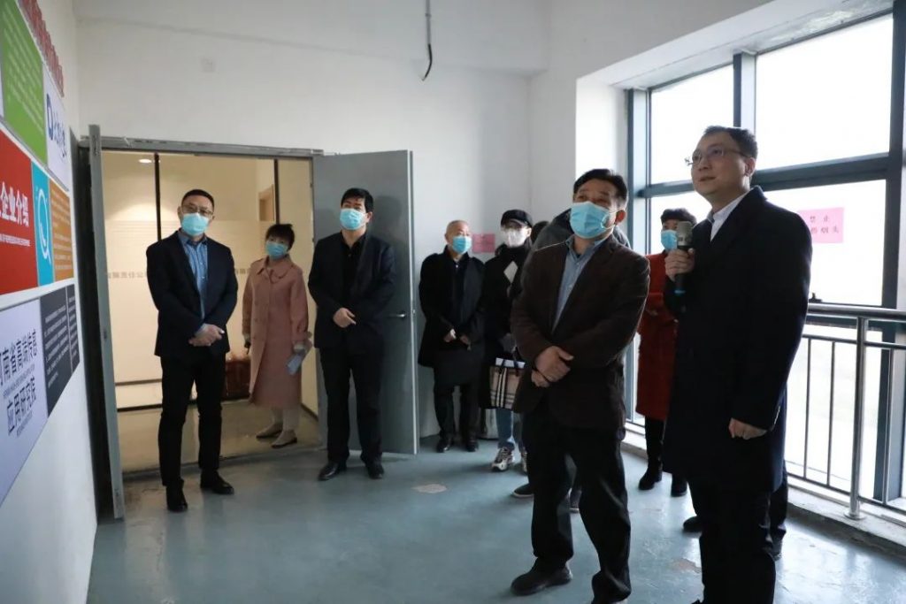 快訊丨市委統(tǒng)戰(zhàn)部副部長劉希有一行蒞臨中原工業(yè)設計城參觀考察